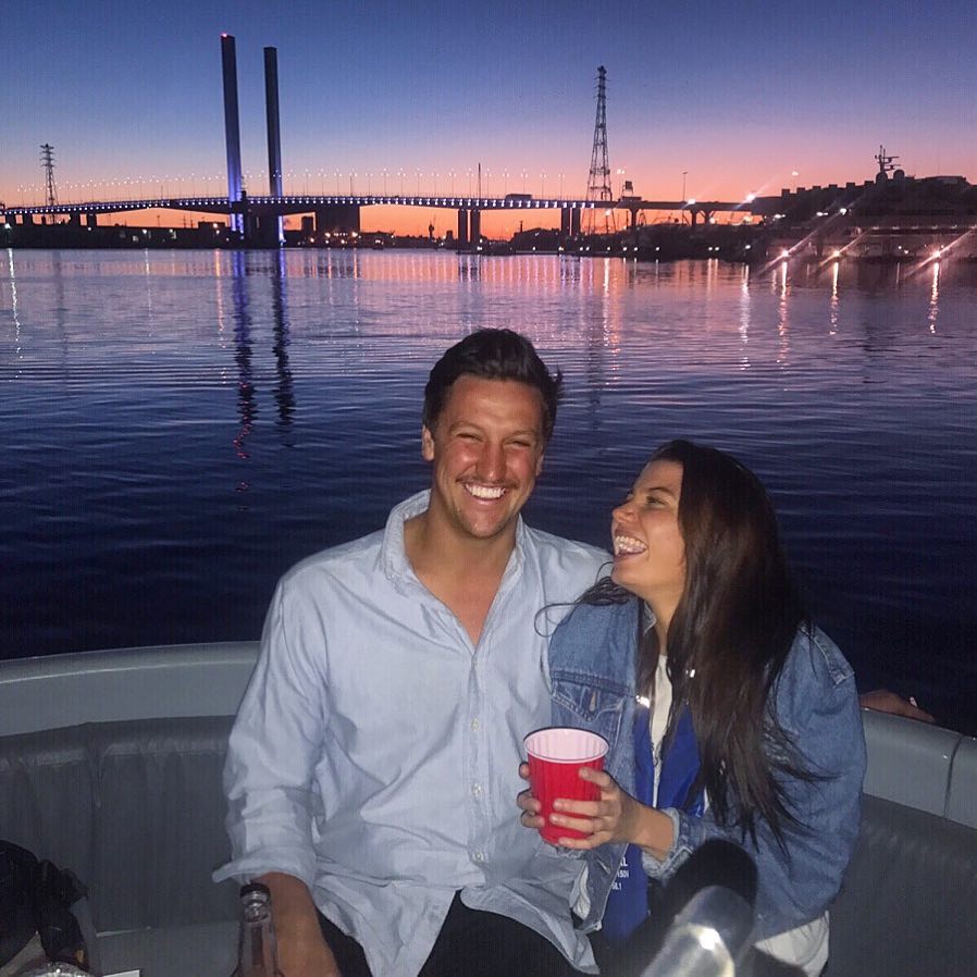 Couple on our boat